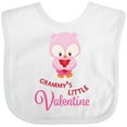 thumbnail image 3 of Inktastic Grammy's Little Valentine Boys or Girls Baby Bib, 3 of 4