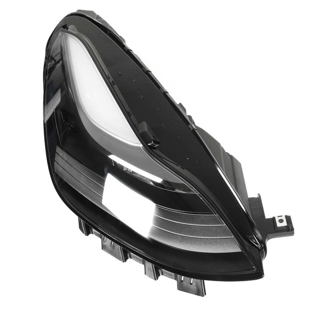 Aramox DRL Headlight, Car LED Headlight Dual Beam Lens Turn DRL High Brightness Waterproof Compatible with MODEL 3 Y, Car Daytime Running Light