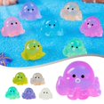 thumbnail image 3 of Luminous Small Octopus Ornaments, Sea Bottom Fish Tank Resin Crafts, 3 of 8