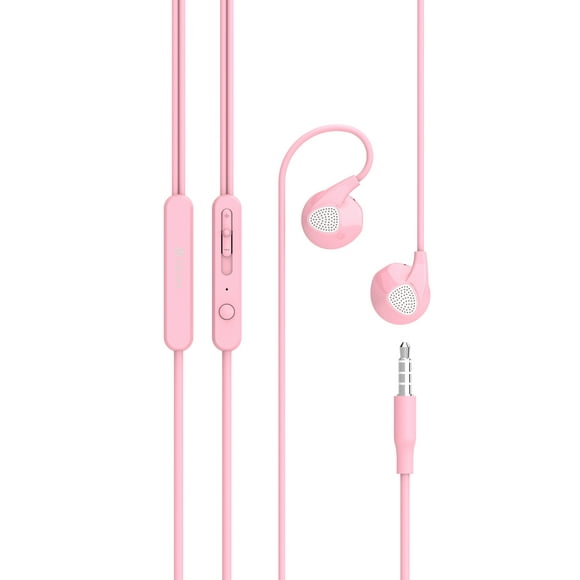 Devia D2 Ripple In-Ear Headphones, Pink