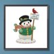 thumbnail image 3 of Pintura de diamante 5D DIY Taladro parcial con forma especial Muñeco de nieve de Navidad 30x30cm, 3 of 9