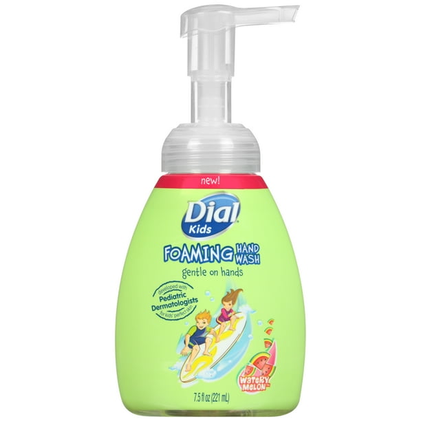 Dial Kids Foaming Hand Wash Watery Melon 7 5 Ounce Walmart Com Walmart Com