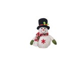 thumbnail image 2 of VOTRUDI Light Up Snowman Figure Decoration,Christmas Decor Clearance,Christmas Snowflake Gift,Christmas Indoor Decor for Room Office Tabletop,A, 2 of 3