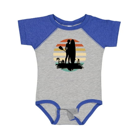 

Inktastic Stand Up Paddle Boarding Silhouette Gift Baby Boy or Baby Girl Bodysuit
