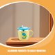 thumbnail image 4 of Taza con pajita de acero inoxidable para niños pequeños, escala de medición con patrón de dibujos animados creativo antiescaldaduras de doble capa, Ideal para agua con leche, 4 of 8