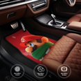 thumbnail image 7 of Lsque Mario Print 4-Piece Floor Mats, Heavy-Duty Rubber Liners, Anti-Slip Design, All-Season Automotive Protection, Vehicles, Cars, Trucks, and SUVs, 7 of 7