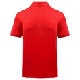 thumbnail image 4 of WRKEKC Mens Short Sleeve Button Down Shirts Geometric Print Short Sleeve Button Lapel Top Modern Graphic Smart Casual Style, 4 of 5