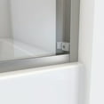 thumbnail image 5 of DreamLine Essence-H 56-60 in. W x 60 in. H Semi-Frameless Bypass Tub Door Brushed Nickel, 5 of 6