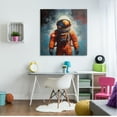 thumbnail image 3 of Stupell Industries Abstract Astronaut Portrait Abstract Painting Gallery Wrapped Canvas Art Print Wall Art, 36 x 36, 3 of 8
