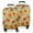 White Orange Sunflower, variant on White Sunflower Pattern Luggage Cover Fashion Suitcase Cover Baggage Covers Fit 25-28 Inch Luggage (Go Travel)