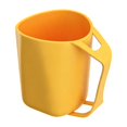 thumbnail image 4 of Lshylf Portable Plastic Mouthwash Cup With Toothbrush Slot Multicolor Handle Mug For Bathroom,Yellow*3,3.94*3.15 in, 4 of 5