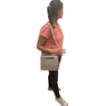thumbnail image 5 of Bolsa Crossbody Steve Madden Metallic para mujer. Es el bolso clásico, elegante y encantador, con una inteligente organización interior y una bolsa modular con cremallera monedero incluído, 5 of 5
