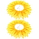 thumbnail image 1 of 2 tocados de girasol, tocado de girasol, aro para la cabeza de girasol para fiesta de baile, cosplay, 1 of 8