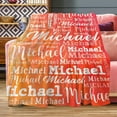 thumbnail image 3 of Custom Blanket with Name, Personalized Name Blanket for Baby Kids Adult, Customized Flannel Throw Blanket Gift for Christmas Birthday Valentines…, 3 of 6