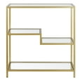 thumbnail image 6 of Evelyn&Zoe Johann 36" Tall Rectangular Bookcase, Gold, 6 of 10