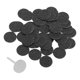 thumbnail image 3 of 50 Piezas de Papel de Lija Removedor de Callos Eléctrico, Accesorios de Repuesto de Herramienta de Pedicura de Discos con Eje(φ15mm) Para Uñas Fugacal NO, 3 of 7