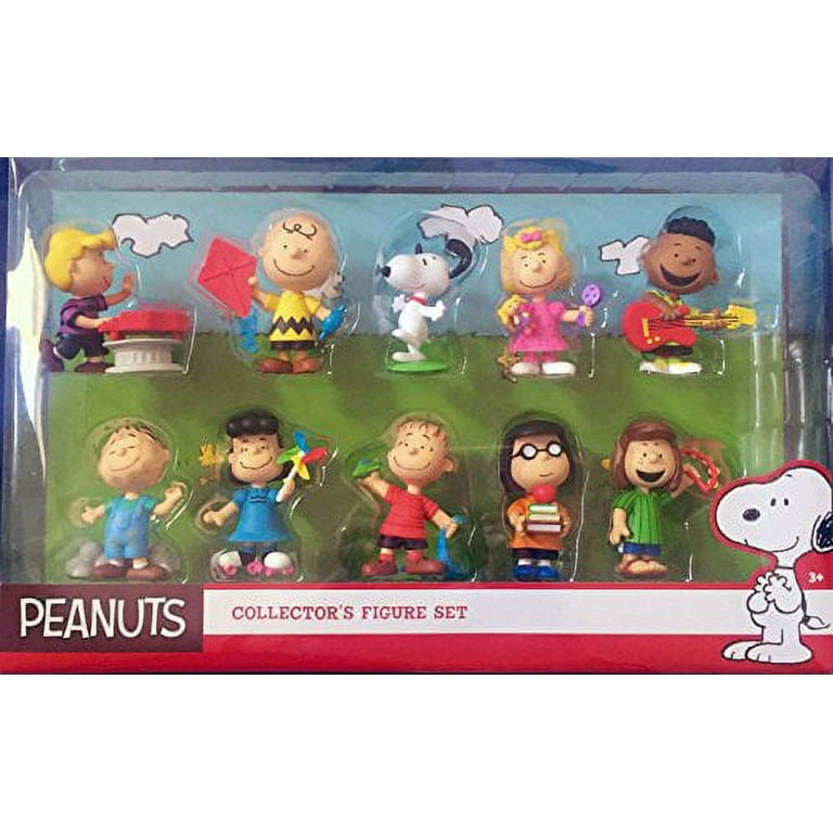 Just Play Peanuts Movie Character Mini Figurines Set Collector