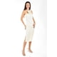 thumbnail image 1 of Vestido midi con flor Roman Fashion /Juvenil, 0344 (Beige) beige CH, 1 of 4
