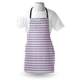 thumbnail image 4 of Jungle Cartoon Apron, Symmetric Colorful Pattern of Continuous Exotic Sloth Animal, Unisex Kitchen Bib with Adjustable Neck for Cooking Gardening, Adult Size, Pale Pink Multicolor, by Ambesonne, 4 of 4