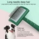 thumbnail image 3 of Methold Cepillo de pelo portátil para mascotas, removedor de pelos sueltos, cepillos de aseo, herramientas de limpieza de peluquería, Aseo de mascotas Verde, 3 of 6