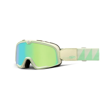 100% BARSTOW Goggles - Anti-Fog Sports Goggles for Motocross - Polycarbonate Bike Goggles with