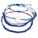 thumbnail image 5 of 3 He Pulseras Multicolores Pulseras Trenzadas Pulseras De Banda Unisex Para Adultos Y Niños A011123 Hugo Pulseras de onda multicapa de cuerda, 5 of 10
