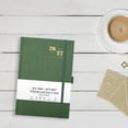 thumbnail image 2 of 2026-2027 Daily Planner PU Leather Daily Academic Planner with Elastic Closure and Pen Slots for School Office, 2 of 8