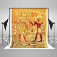 thumbnail image 1 of EREHome Tissu de Polyester 5x7ft Photographie Ancienne Images en Couleur sur Fond de Mur, 1 of 2