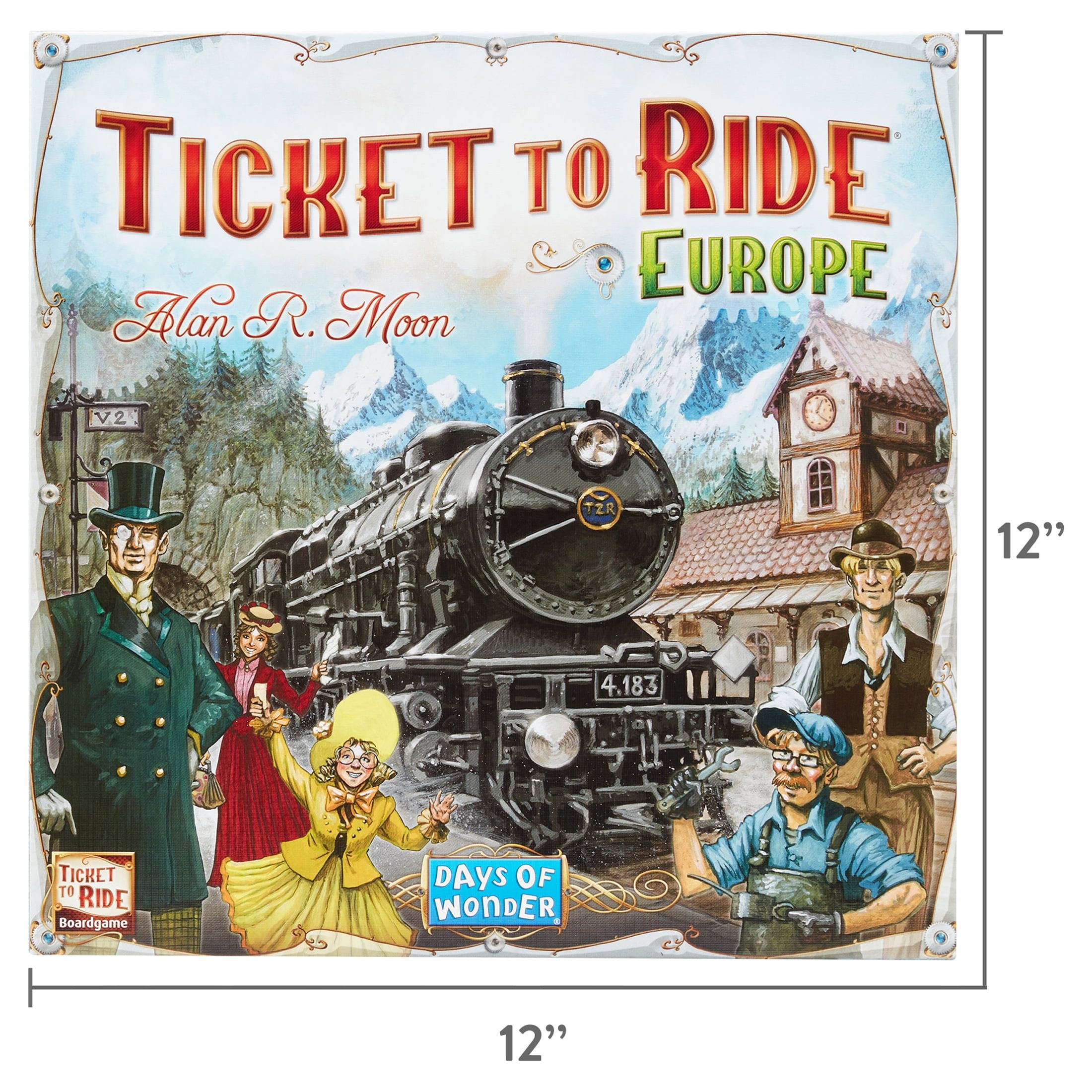 Ticket to Ride Europe Strategy Board Game for ages 8 and Up, from Asmodee 
