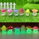 thumbnail image 1 of Set de 6 hongos decorativos de resina | Bonitos accesorios de jardín de hadas en miniatura para escritorio, terrario o decoración del hogar | Minifiguras de hongos pintadas a mano, 1 of 8