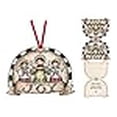 thumbnail image 3 of LPG Greetings 69010 Three JOY Angels - Ornament Card, 3 of 3