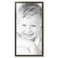 thumbnail image 2 of ArtToFrames 23" x 46" Black Panel With Silver Lip Picture Frame, 23x46 inch Multi Wood Poster Frame (WOM-5093), 2 of 7