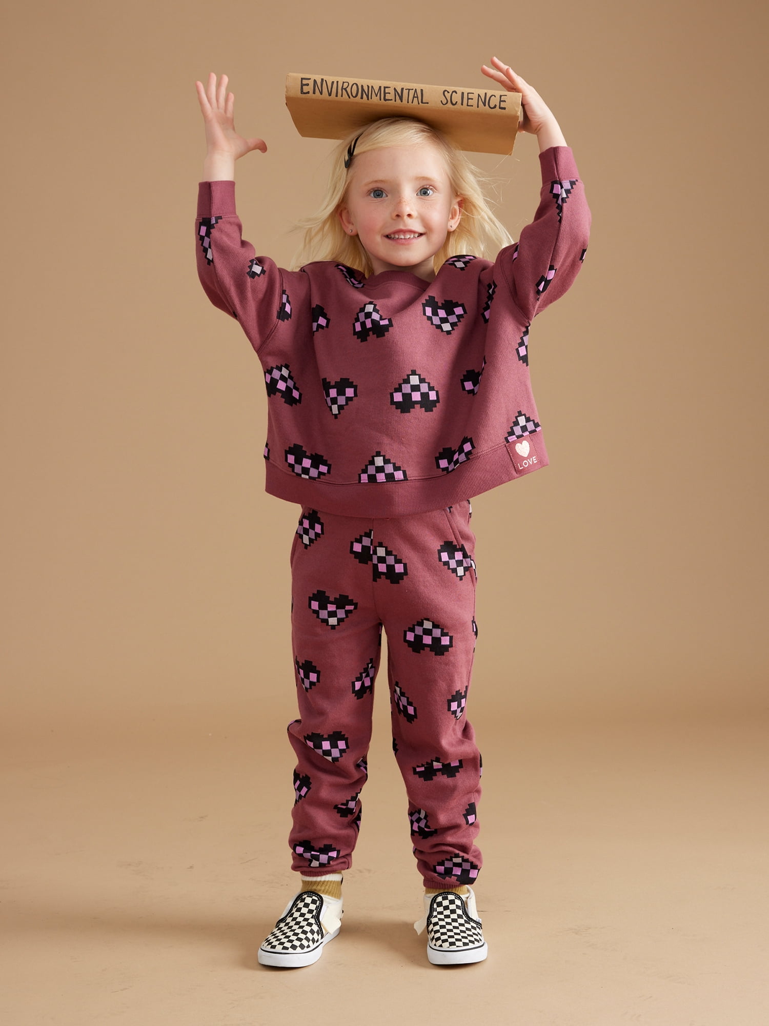 Little Star Organic Kids Girls' Mix and Match Outfit Set, 6-Piece Set, Sizes 12M-10