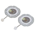thumbnail image 1 of Reloj De Pulsera Movimiento De Cuarzo Con Calendario único, Ajuste Conveniente Robusto 3 Manecillas 6 Manecillas 2 Piezas Fácil De Demandar Movimiento De Cuarzo Con Calendario, 1 of 7