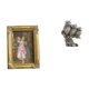 thumbnail image 1 of Marco de fotos de resina con soporte para fotos con figura de búho, artesanía de animales artificiales, estatua moderna para exhibir recuerdos, adecua, 1 of 8