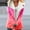 Hot Pink coat for women, variant on wycnly 2023 Plush Jacket for Women Womens Overcoat Fashion Gradient Print Button Down Lapel Fleece Jacket Warm Thickened Cozy Plush Lined Coat Outerwear Winter Plush Jacket