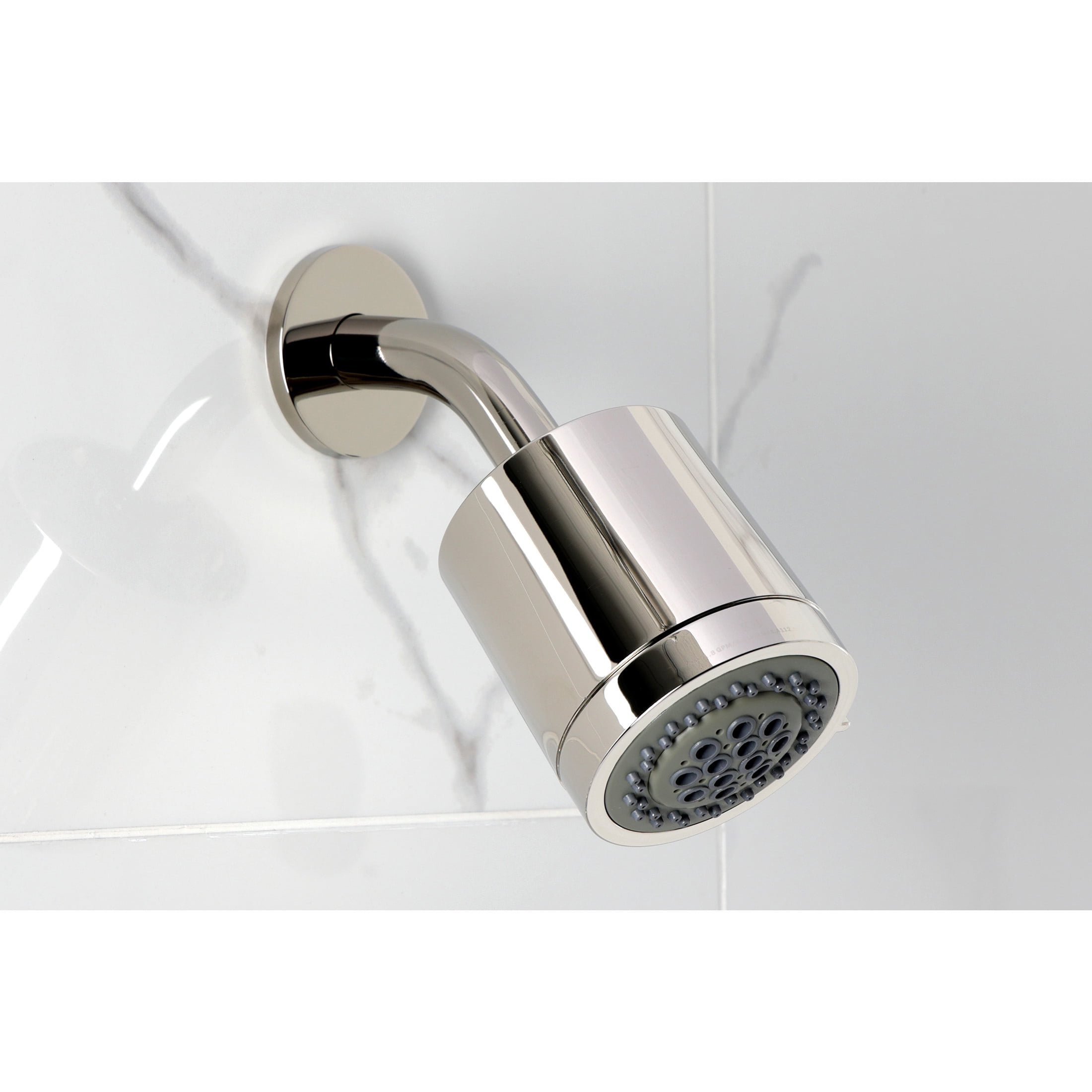 Kingston Brass KBX8136KPS Verona Triple-Handle Tub and Shower Faucet, Polished Nickel