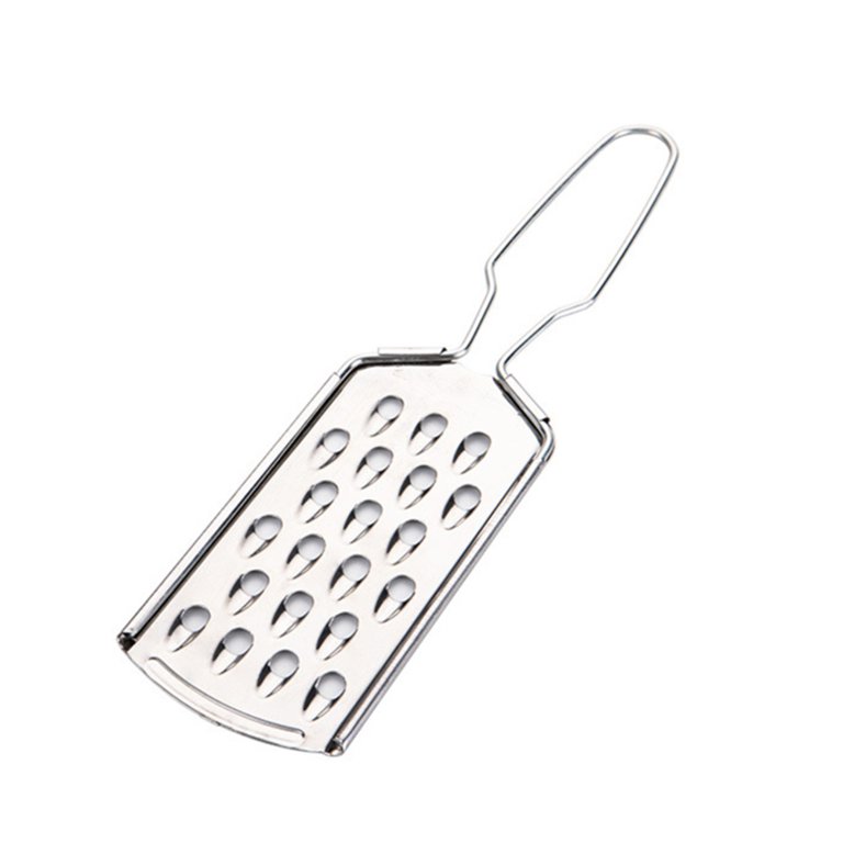 2pcs Portable Stainless Steel Grater Household Potato Shredder