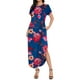 thumbnail image 2 of Vestido largo Jeqeocafy para mujer, verano 2025, cuello redondo con bolsillos, 2 of 6