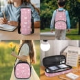 thumbnail image 3 of Bulopur Girls 17 Inch Backpack Set 4 Piece Pink Butterfly Pattern Print School Bookbag with Lunch Box, Water Bottle Holder and Pencil Case for Elementary, 3 of 8