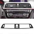 thumbnail image 4 of Carbon Fiber Style Console Air Conditioning Vent Cover Trim for BMW 3 Series F30 13-18, 4 of 5