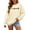 Beige, variant on Womens Crew Neck Sweatshirts Vintage Halloween Element Icon Graphic Fall Casual Loose Pullover Tops Beige L