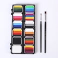 thumbnail image 2 of Face Paint Kit Water Activated Colors Set Professional Split Cakes, 2 of 8