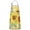 Yellow Checker Sunflower, variant on White Sunflower Bud Pattern Apron-Garden Aprons for Women with Pockets-Cotton Linen Waterproof Kitchen Cooking Gardening Aprons Adjustable for Kitchen,Cooking,BBQ and Salon 33x27 Inch