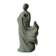 thumbnail image 1 of Estatua de monje de estilo chino, micropaisaje, regalo, centro de mesa coleccionable, arte artesanal, adorno de bonsái, decoración de mesa. Estilo A, 1 of 8
