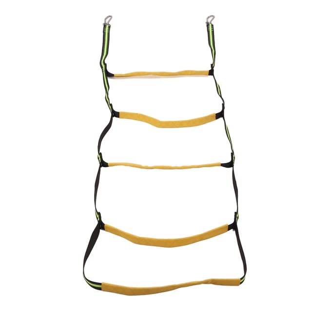 Rope Ladder, Foldable Safe Marine Rope Ladder Slip Resistant Luminous Ropes Strong Load Bearing For Home For Inflatable Boat