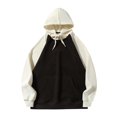 thumbnail image 1 of WEAIXIMIUNG Mama Sweatshirt Plus Size 4X Womens Casual Long Sleeve Solid Knitting Ribbed Print Hoodie Sweatshirts with Pocket Matching Color Sweatshirts, 1 of 5
