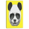 thumbnail image 2 of Panda Drôle avec Lunettes de Soleil - Impression sur Toile Animal, 2 of 3
