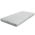 thumbnail image 1 of Gymax 4'' Twin XL Size Foam Folding Mattress Sofa Bed Guests Floor Mat Carrying Handles, 1 of 10