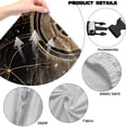 thumbnail image 6 of TSOVTHRID Butterfly Mushroom Moon Star Print Office Chair Covers Stretch Gaming Chair Cover Scratch Proof Furniture Protector Breathable Reclining Gamer Armchair Slipcovers for Dormitories, 6 of 7
